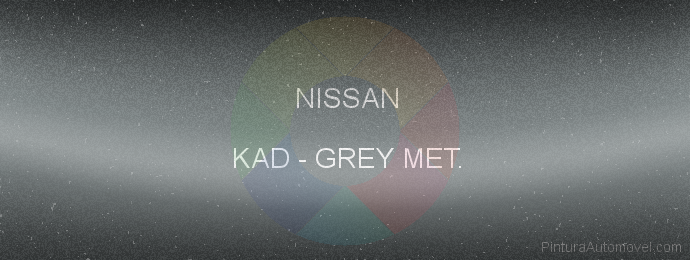 Pintura Nissan KAD Grey Met.
