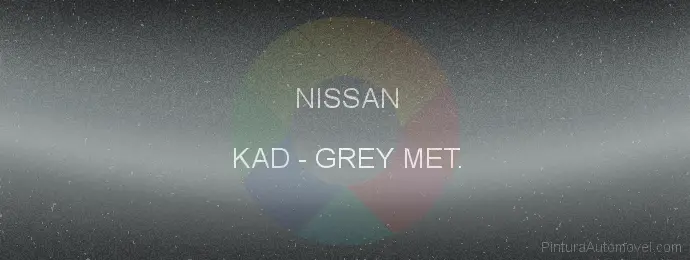 Pintura Nissan KAD Grey Met.