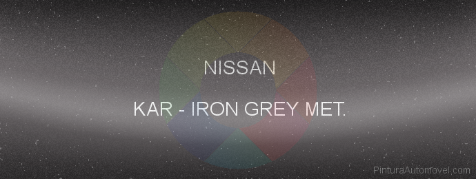 Pintura Nissan KAR Iron Grey Met.