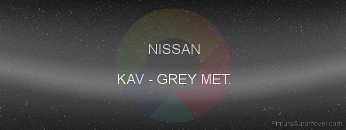 Pintura Nissan KAV Grey Met.