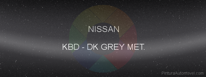 Pintura Nissan KBD Dk Grey Met.