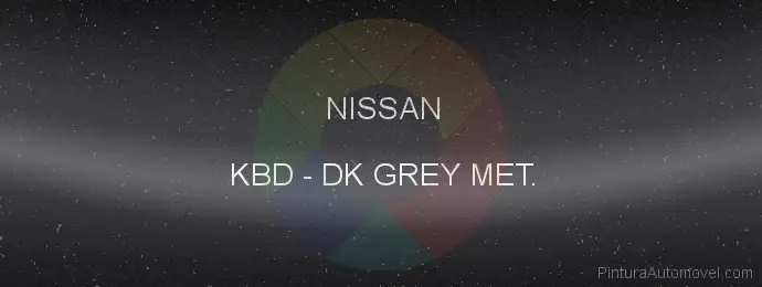 Pintura Nissan KBD Dk Grey Met.