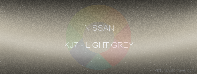 Pintura Nissan KJ7 Light Grey