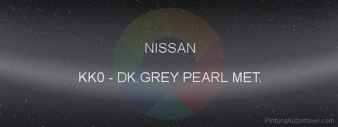 Pintura Nissan KK0 Dk.grey Pearl Met.