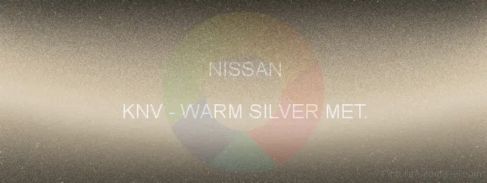 Pintura Nissan KNV Warm Silver Met.