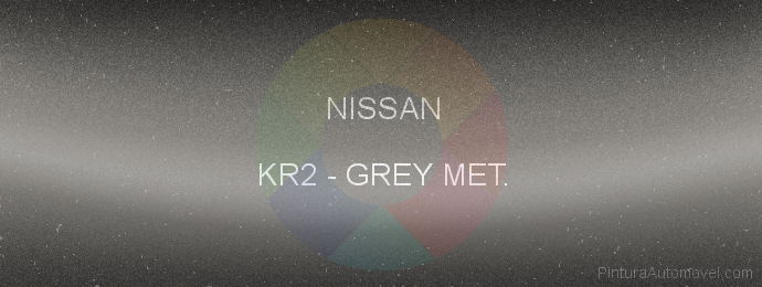 Pintura Nissan KR2 Grey Met.