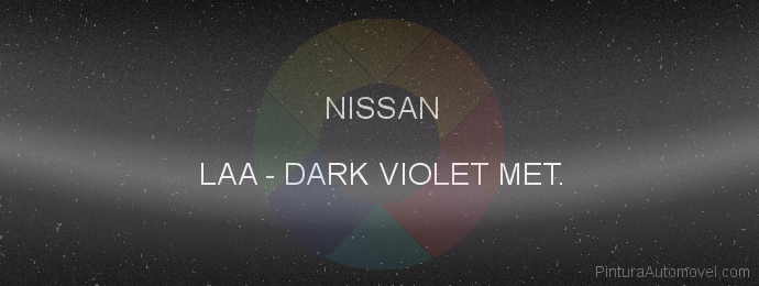 Pintura Nissan LAA Dark Violet Met.
