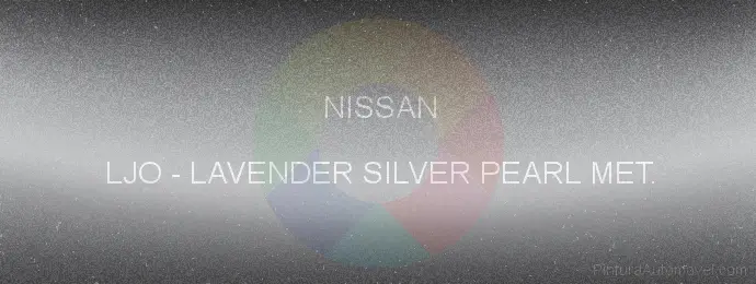 Pintura Nissan LJO Lavender Silver Pearl Met.