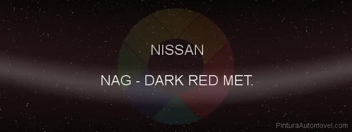 Pintura Nissan NAG Dark Red Met.