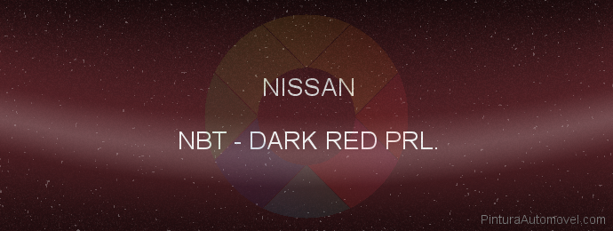 Pintura Nissan NBT Dark Red Prl.