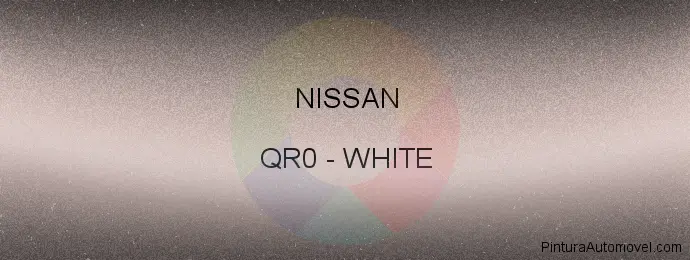 Pintura Nissan QR0 White