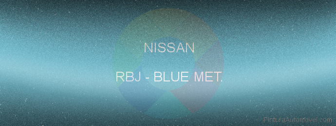 Pintura Nissan RBJ Blue Met.