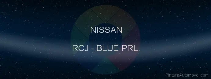 Pintura Nissan RCJ Blue Prl.