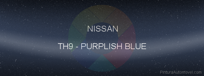 Pintura Nissan TH9 Purplish Blue