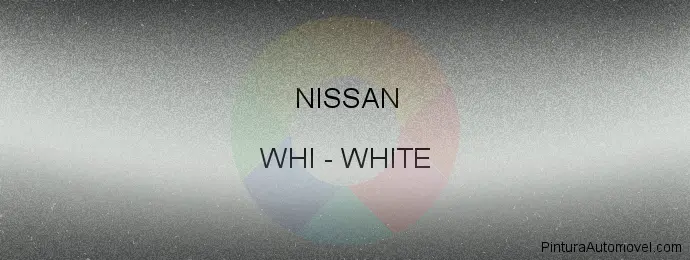 Pintura Nissan WHI White