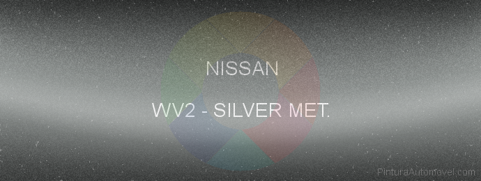 Pintura Nissan WV2 Silver Met.