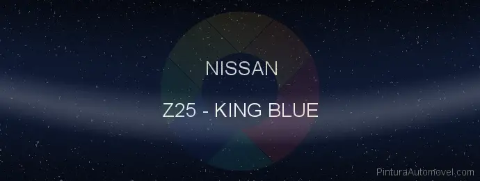 Pintura Nissan Z25 King Blue
