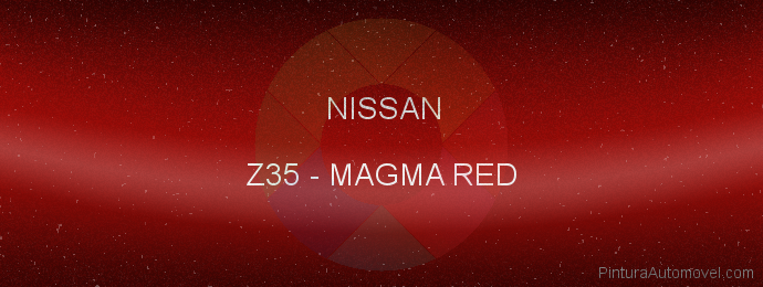 Pintura Nissan Z35 Magma Red