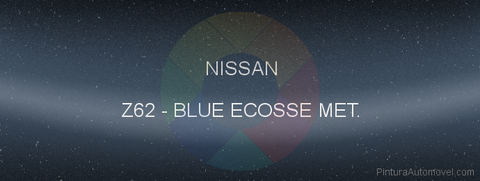 Pintura Nissan Z62 Blue Ecosse Met.