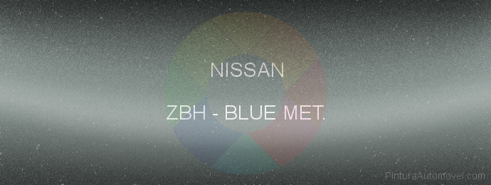 Pintura Nissan ZBH Blue Met.