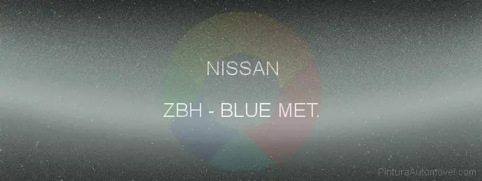 Pintura Nissan ZBH Blue Met.