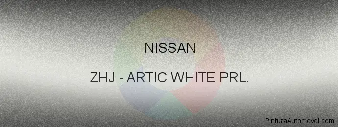 Pintura Nissan ZHJ Artic White Prl.