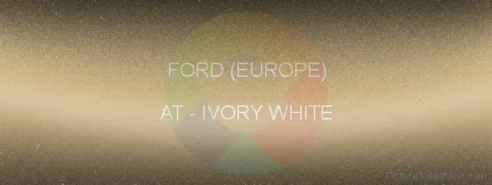 Pintura Ford (europe) AT Ivory White