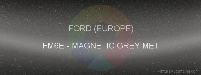 Pintura Ford (europe) FM6E Magnetic Grey Met.
