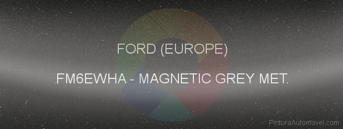 Pintura Ford (europe) FM6EWHA Magnetic Grey Met.