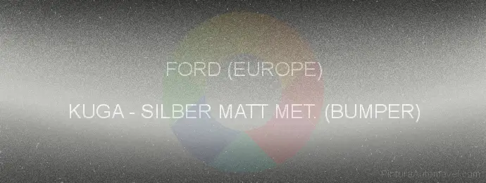 Pintura Ford (europe) KUGA Silber Matt Met. (bumper)
