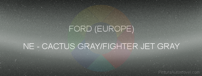 Pintura Ford (europe) NE Cactus Gray/fighter Jet Gray