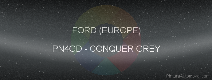 Pintura Ford (europe) PN4GD Conquer Grey