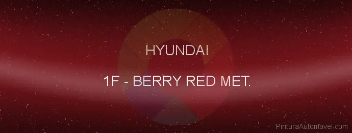 Pintura Hyundai 1F Berry Red Met.