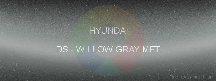 Pintura Hyundai DS Willow Gray Met.