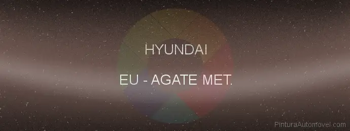 Pintura Hyundai EU Agate Met.
