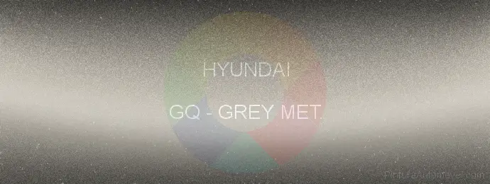 Pintura Hyundai GQ Grey Met.