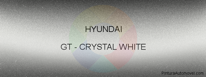 Pintura Hyundai GT Crystal White