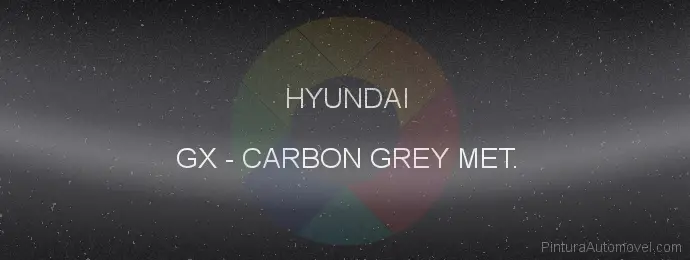 Pintura Hyundai GX Carbon Grey Met.