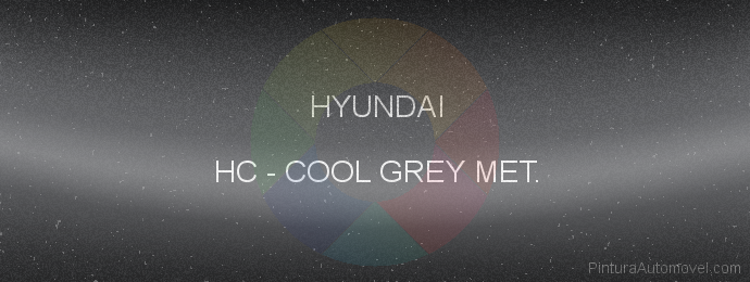 Pintura Hyundai HC Cool Grey Met.