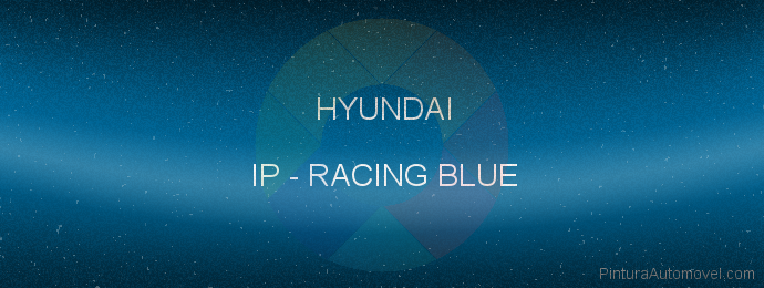 Pintura Hyundai IP Racing Blue