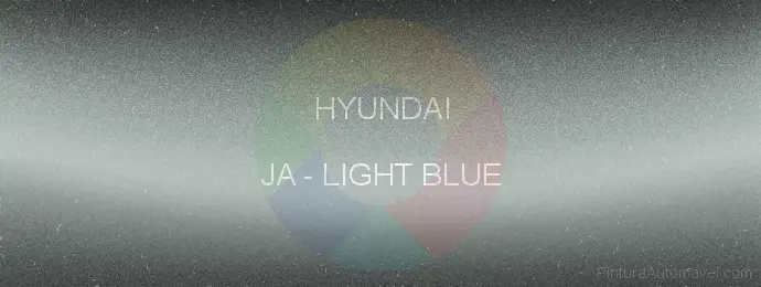 Pintura Hyundai JA Light Blue