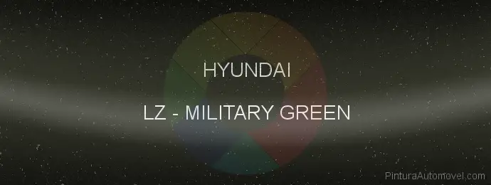 Pintura Hyundai LZ Military Green