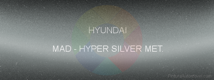 Pintura Hyundai MAD Hyper Silver Met.