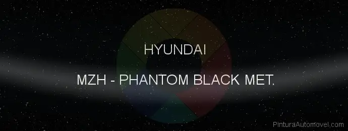 Pintura Hyundai MZH Phantom Black Met.