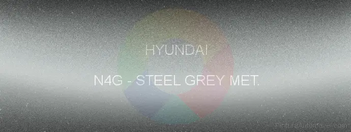 Pintura Hyundai N4G Steel Grey Met.