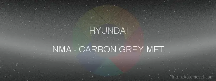 Pintura Hyundai NMA Carbon Grey Met.