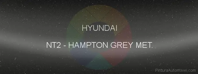 Pintura Hyundai NT2 Hampton Grey Met.