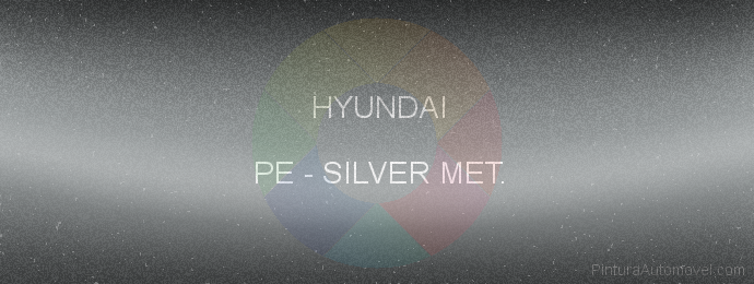 Pintura Hyundai PE Silver Met.