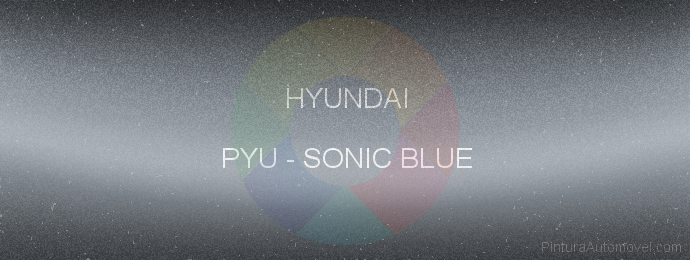 Pintura Hyundai PYU Sonic Blue