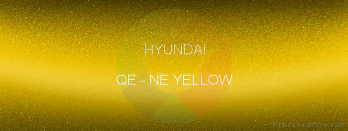 Pintura Hyundai QE Ne Yellow